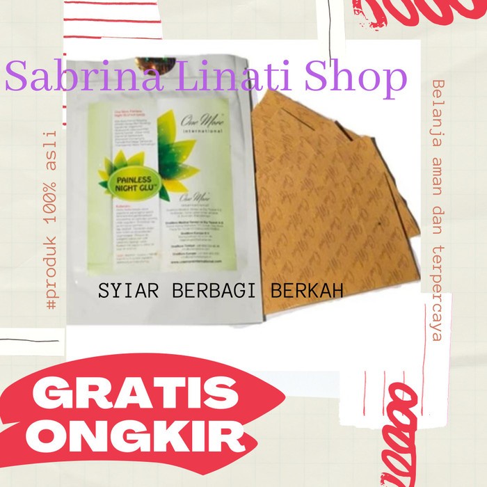 Koyo Turki Ajaib Painless Night Glu By One More Internasional 5Lembar