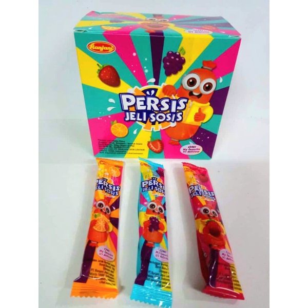 

Permen Cemilan Snack Jelly Jeli Sosis Sausage Murah (isi 30 pcs)