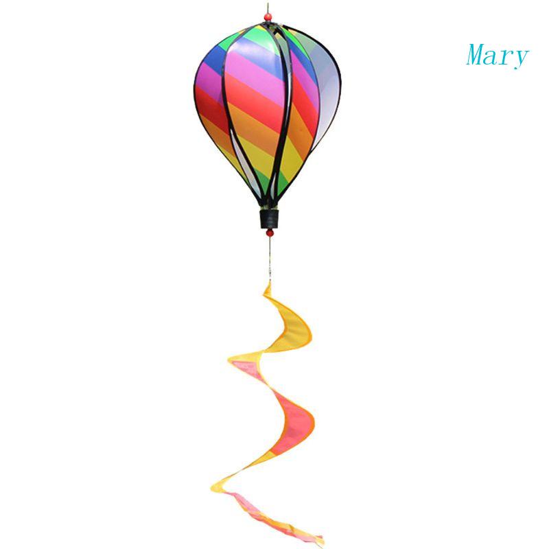 Mary Balon Udara Panas Mainan Kincir Angin Spinner Taman Rumput Halaman Ornamen Outdoor Pesta Fav