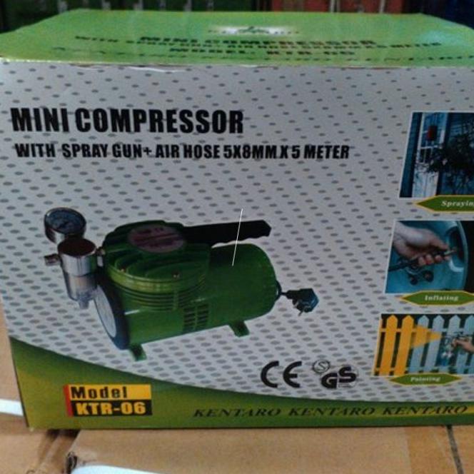 Kentaro Kompresor Mini Set Spray Gun F75G