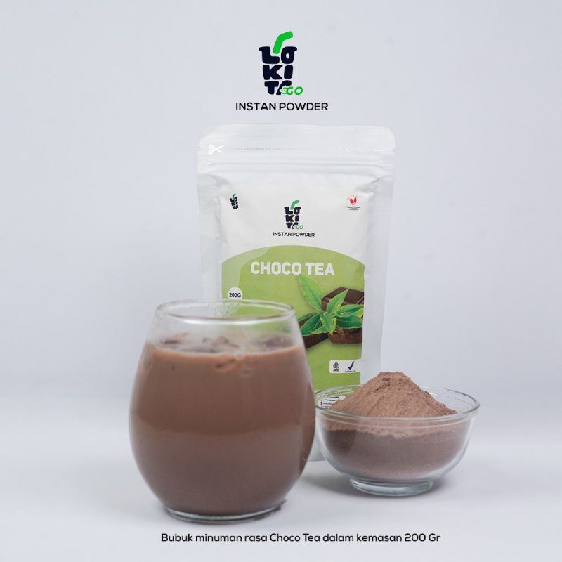

Lokita Bubuk Minuman CHOCO TEA Premium Instant Powder 200g
