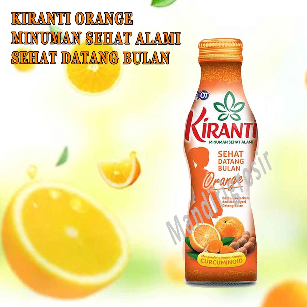 Minuman Sehat Alami * Kiranti * Minuman Sehat Datang bulan * Orange