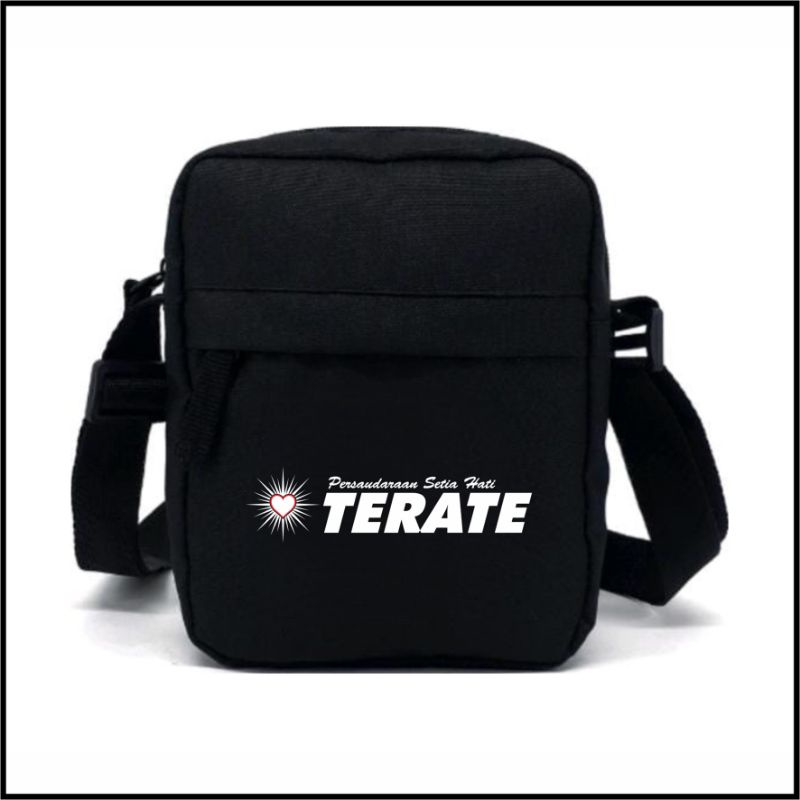 Tas selempang terate psht slingbag psht tas hitam psht tas terate