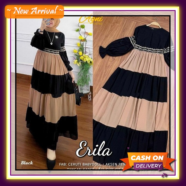 Gamis Muslimah Wanita Gamis Busui Dress Bahan Premium Gamis Panjang Cewek Kekinian Gamis Cewek Remaj