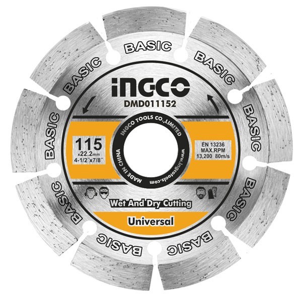 Ingco Mata Gerinda Potong Keramik Diamond Wheel Basic Dry DMD011152
