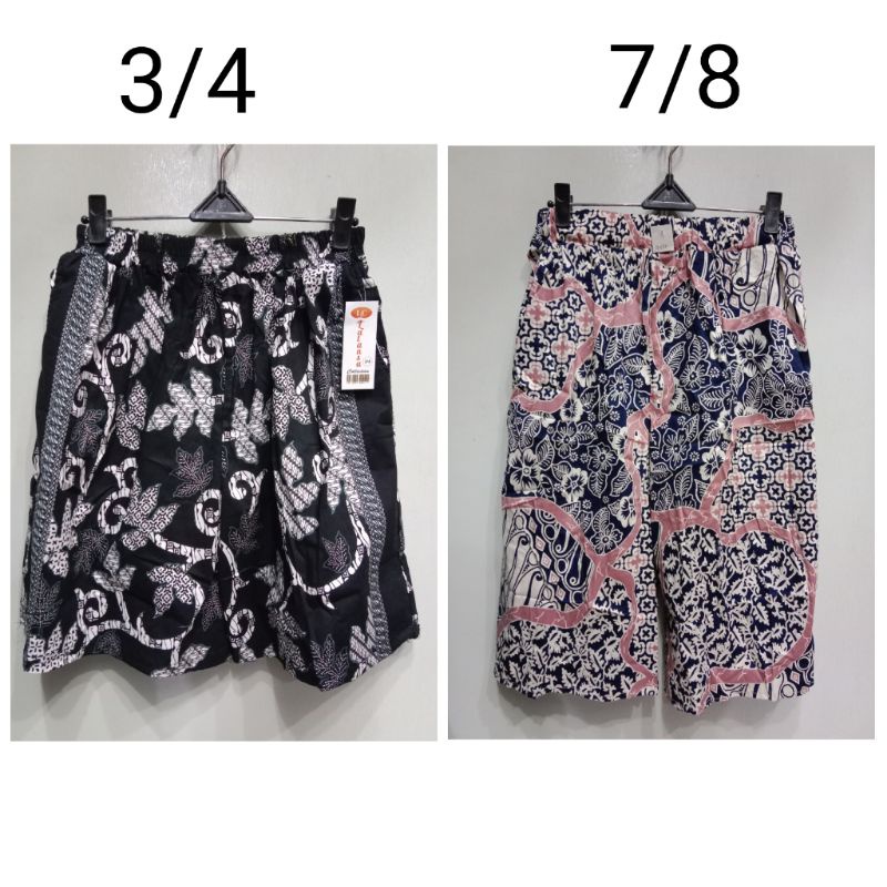 Celana batik wanita / celana batik 3/4 / celana batik 7/8 / celana batik santai