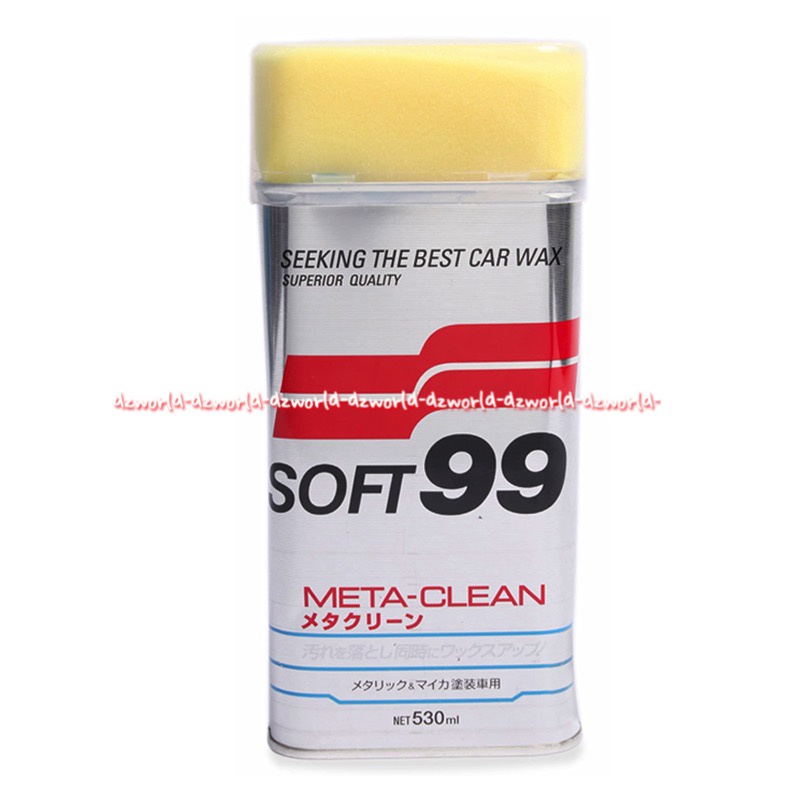 Soft 99 Meta Clean Seeking The Best Car Wax 530ml Mengembalikan Efek Mengkilap Kendaraan Clean Cairan Pembersih Soft99