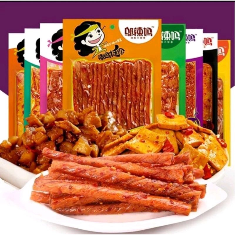 

Snack Tik Tok China Vegan Spicy Douyin Warung Freestyle Pedas Gurih Halal