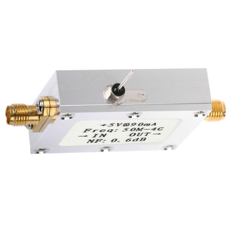 Zzz 50M-4GHZ Low-noise Amplifier Broadband Module Receiver Papan Pengembangan 0.6DB