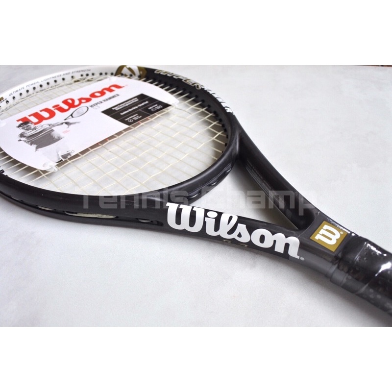 BIG PROMO Raket Tenis Wilson Hyper Hammer 5.3 Black White 2023/ Tennis Racket Wilson Hyper Hammer