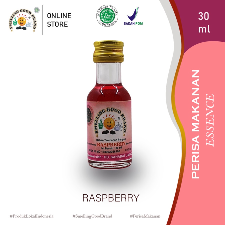 

Perisa Makanan Smelling Good 30 ml - Raspberry