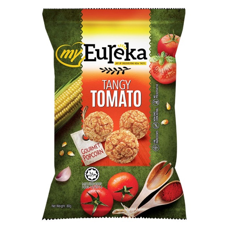 

My Eureka Popcorn Tangy Tomato 80Gr