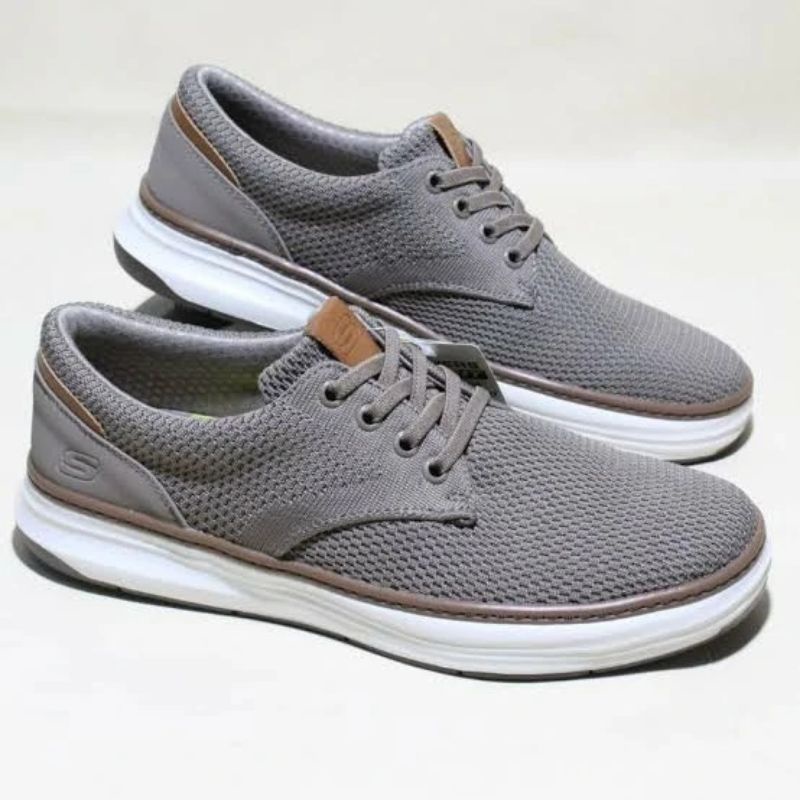 promo SEPATU SKECHER PRIA 204090/TPBR ORIGINAL MURAH