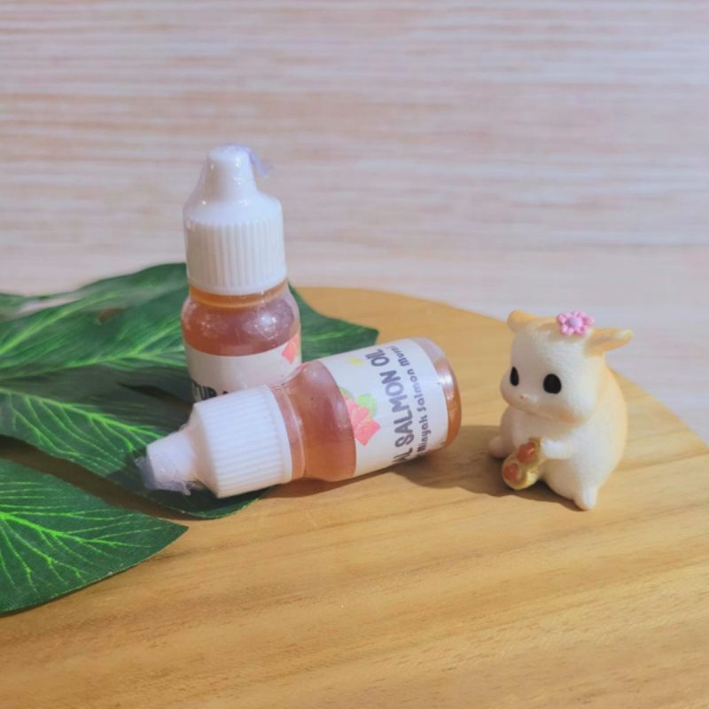 Natural Salmon Oil Suplemen Vitamin Minyak Ikan Hewan Hamster Kelinci