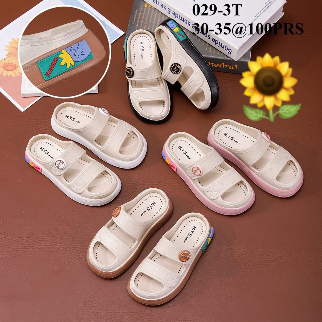 Sandal Karet Jelly Wedges Wanita import Model Terbaru Original Kekinian by AGUNG STYLE Balance 029-3T