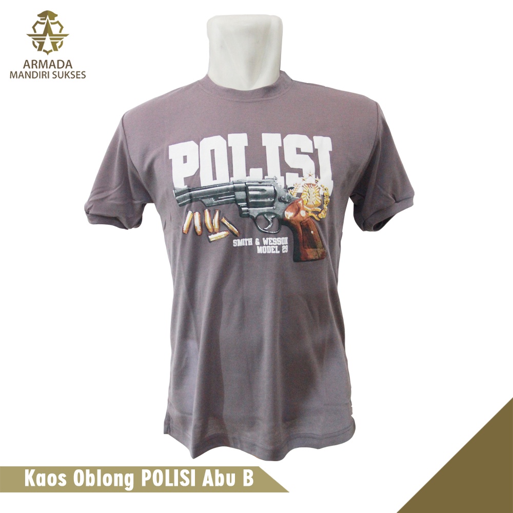 Kaos Polisi Gambar - Kaos Dalam Polisi Gambar