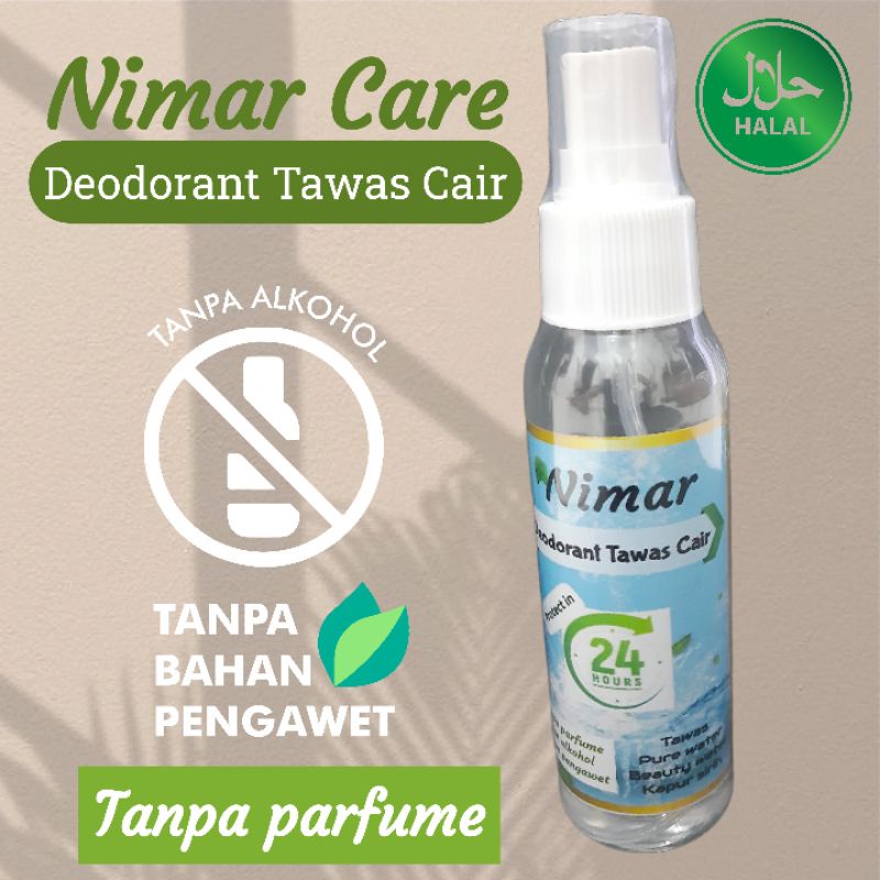 deodorant tawas cair 100 ml nimar care