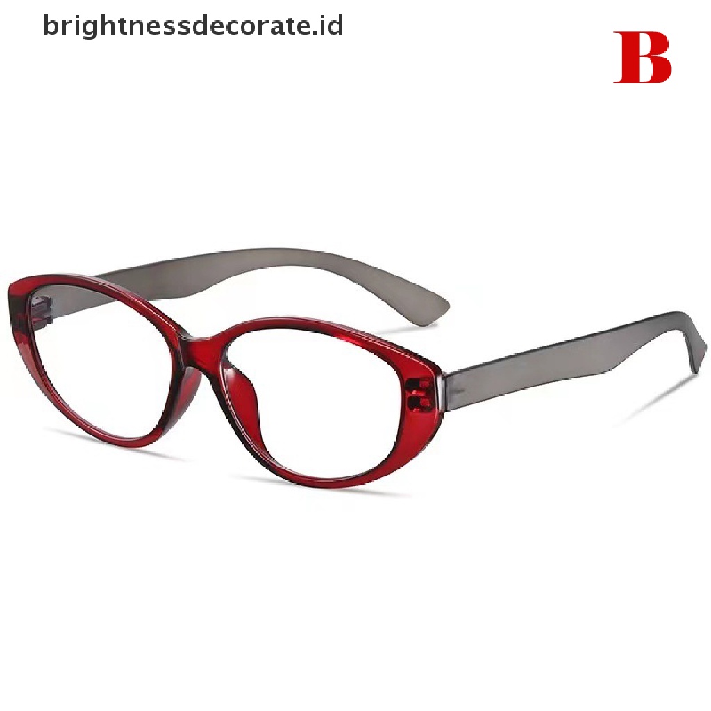 [Birth] Kacamata Baca Klasik Anti Blue Light Presbyopia Glasses Kacamata Baca Perempuan Hyperopia Kacamata Baca Anti Radiasi Komputer [ID]