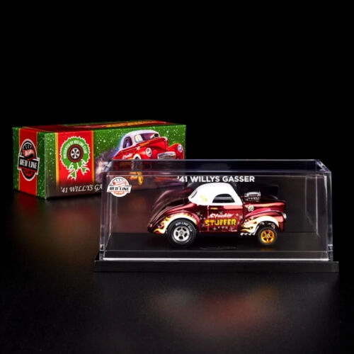 Hot Wheels 2022 Holiday Car 41 Willys Gasser Ban Karet