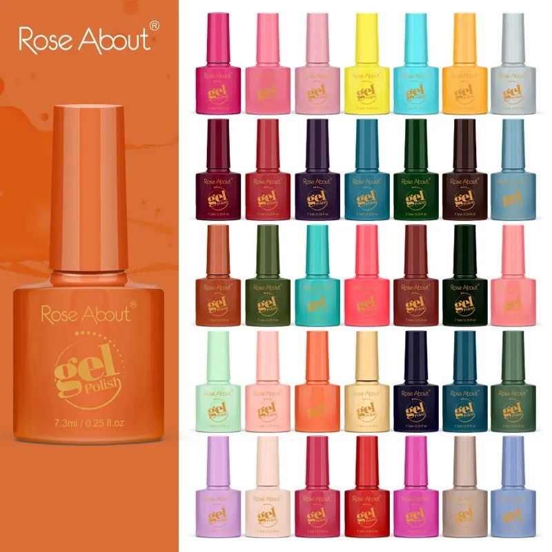 𝐂𝐢𝐭𝐚𝐝𝐞𝐚𝐥 - ROSE ABOUT Kutek Gel UV, Nail Polish, Nail Art (51-100)