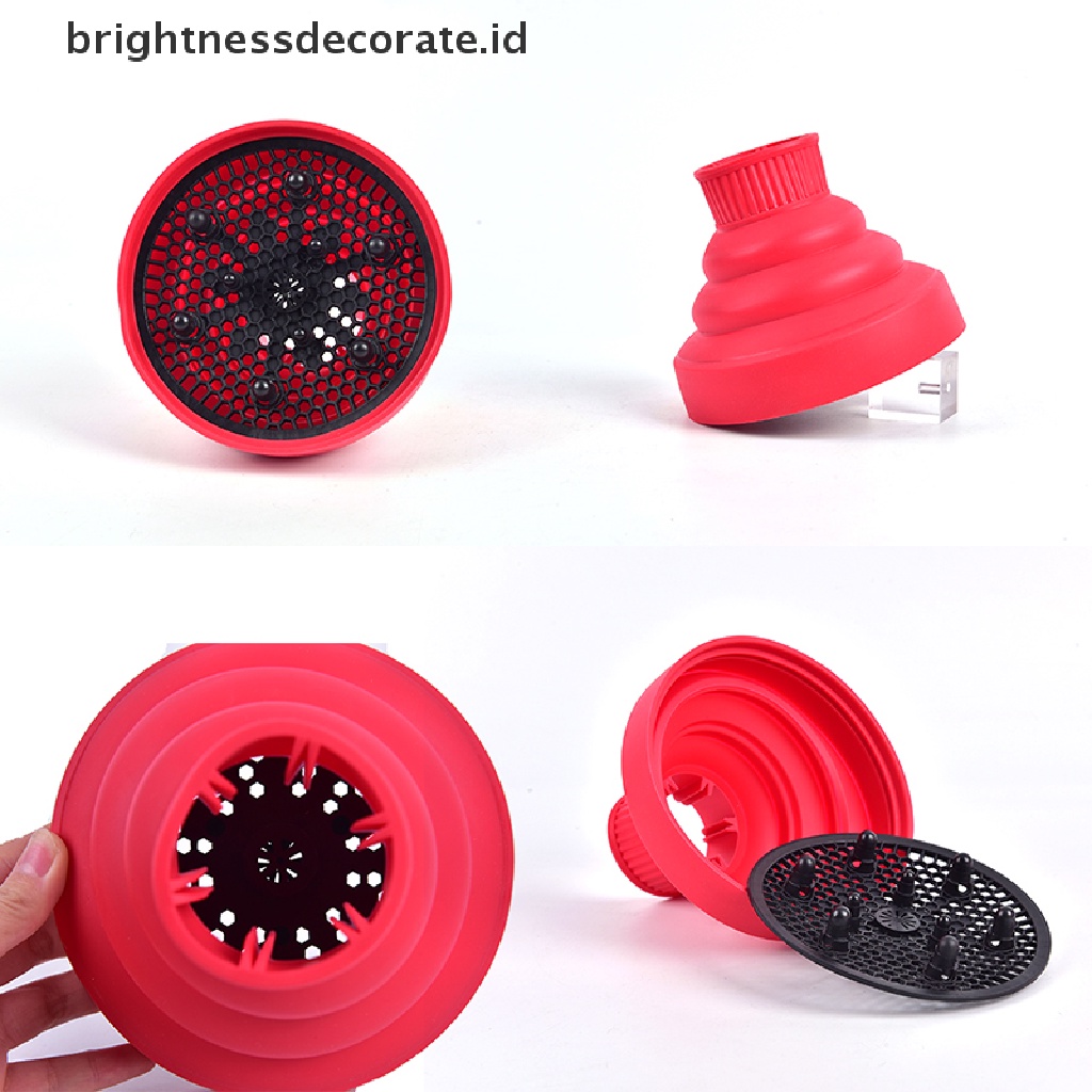 [Birth] Hairdryer Diffuser Cover - Tudung Pengering Rambut Lipat Aksesori Styling Rambut [ID]