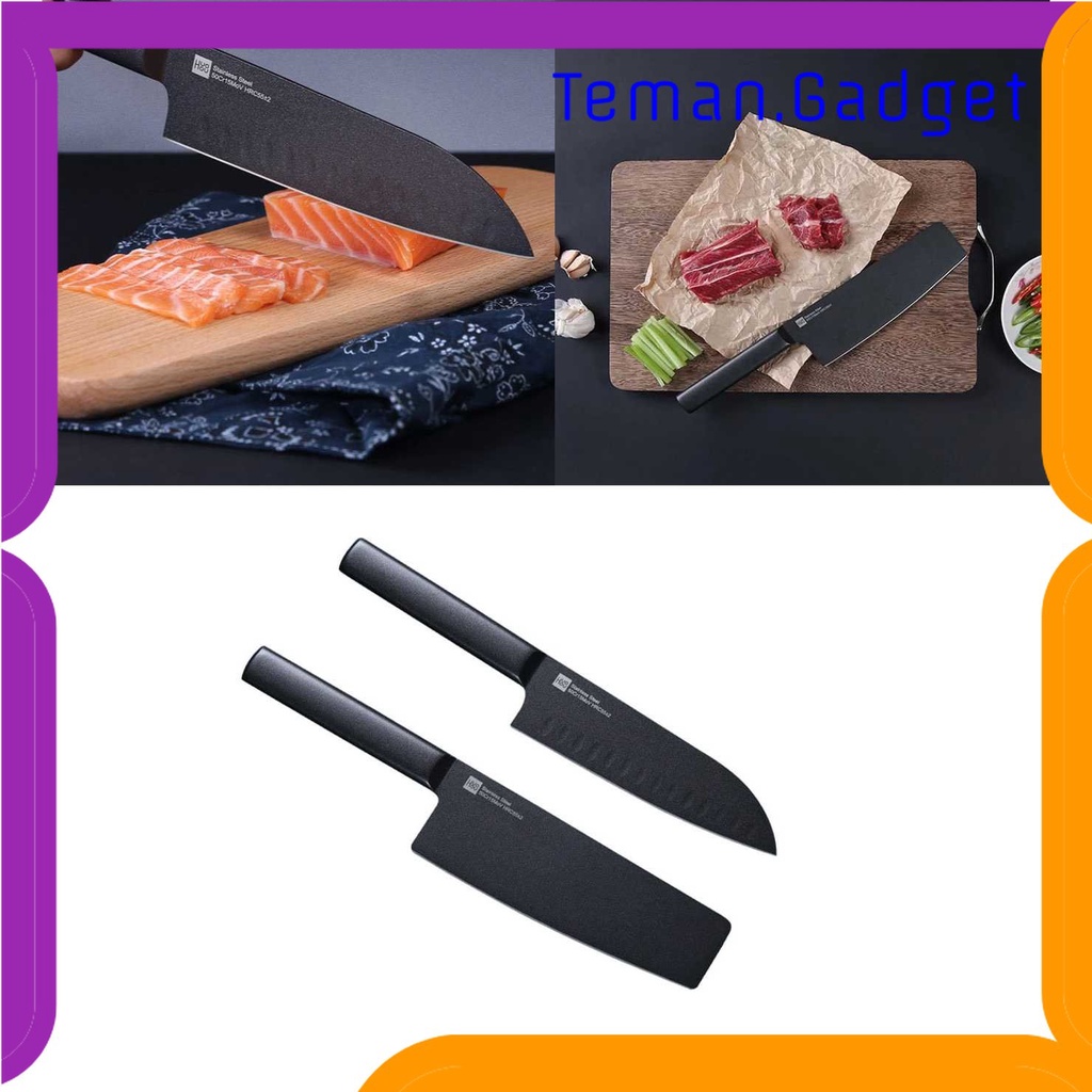 TD - DPR Huohou Pisau Dapur Kitchen Knife 2 PCS - HU0015