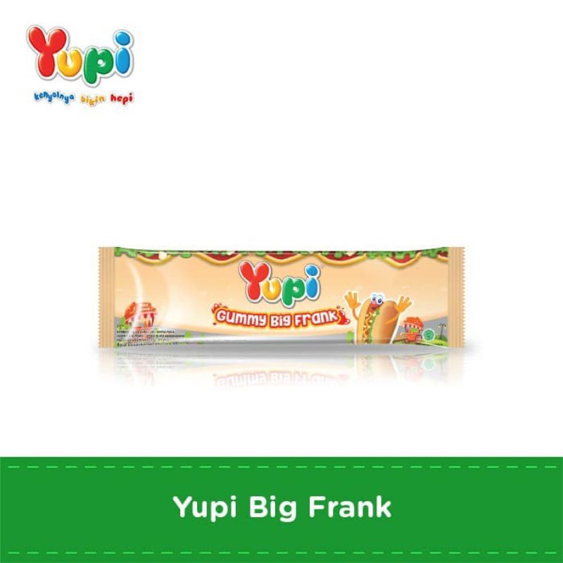 

Yupi Gummy Candies Big Frank 32gr