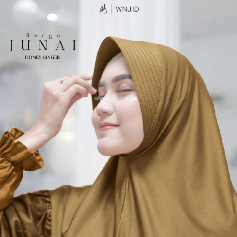 JILBAB KERUDUG BERGO  JUNAI BY WNJ