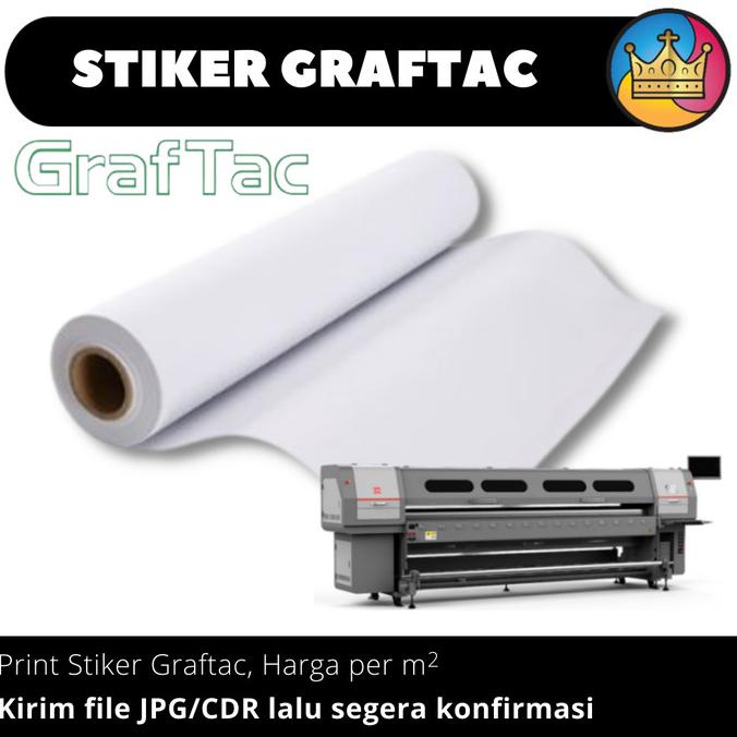 

PRINT SPANDUK Cetak Stiker Vinyl Graftac Meteran Berkualitas BRG BARU