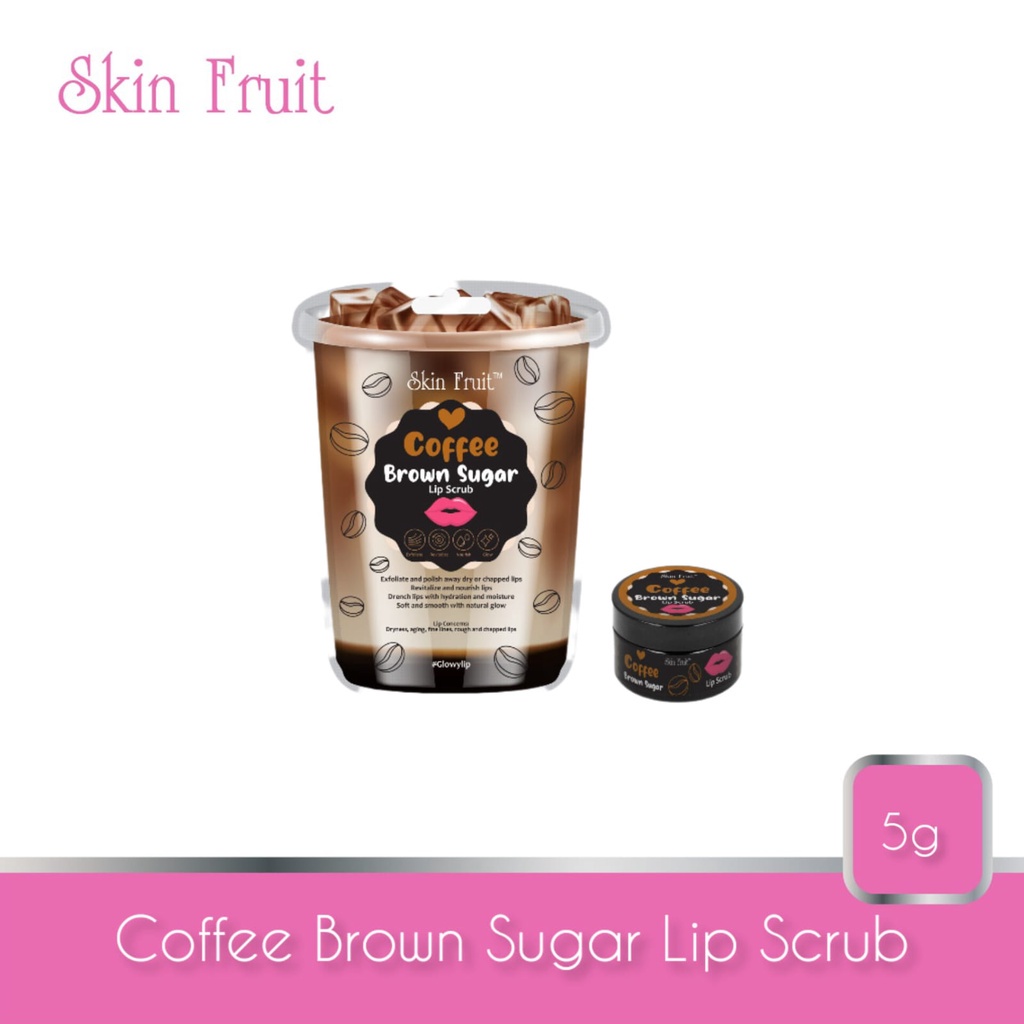 SKIN FRUIT LIP SCRUB