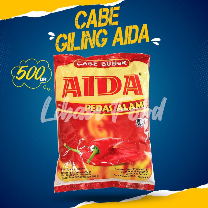 

AIDA CABE BUBUK 500GR | AIDA CABE GILING 500GR
