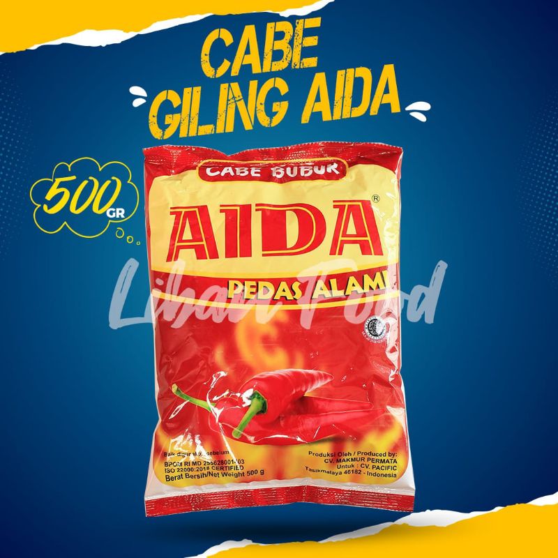 AIDA CABE BUBUK 500GR | AIDA CABE GILING 500GR