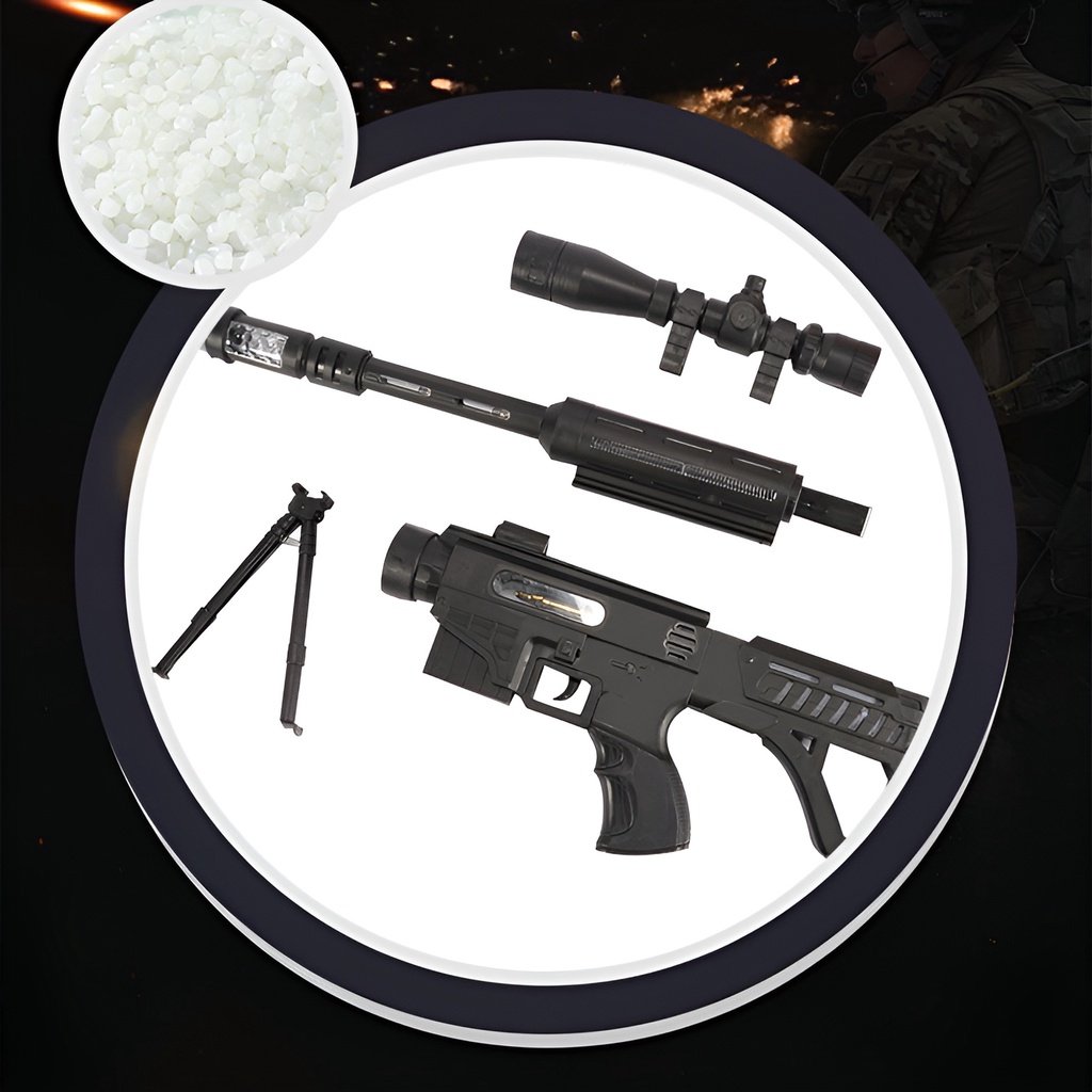 Sniper Series | Mainan Anak Laki Laki Tembak Tembakan | Pistol Mainan Anak Bunyi Dan Nyala | Mainan Terbaru 2021