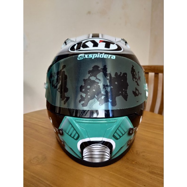 Helm KYT R10 REPAINT Romano Fennati (Size L,  Like New, No Complain )