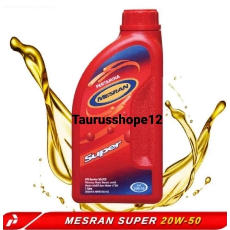 Oli Pertamina Mesran Super 20W-50