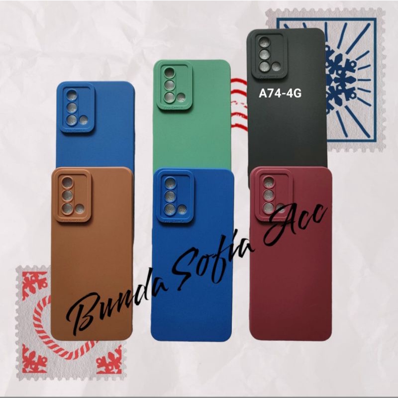 SOFTCASE PRO CAMERA FOR OPPO A74-4G TPU CANDY PRO