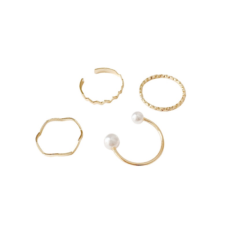 7PCS/COD✨Cincin N1ke gaya Korea Untuk Pria Dan Wanita TN-41（4pcs）