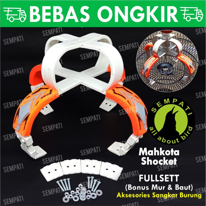 Kandang Burung Mahkota Sangkar Murai Socket Soket Racing Mahkota Kandang Anis Mksckb