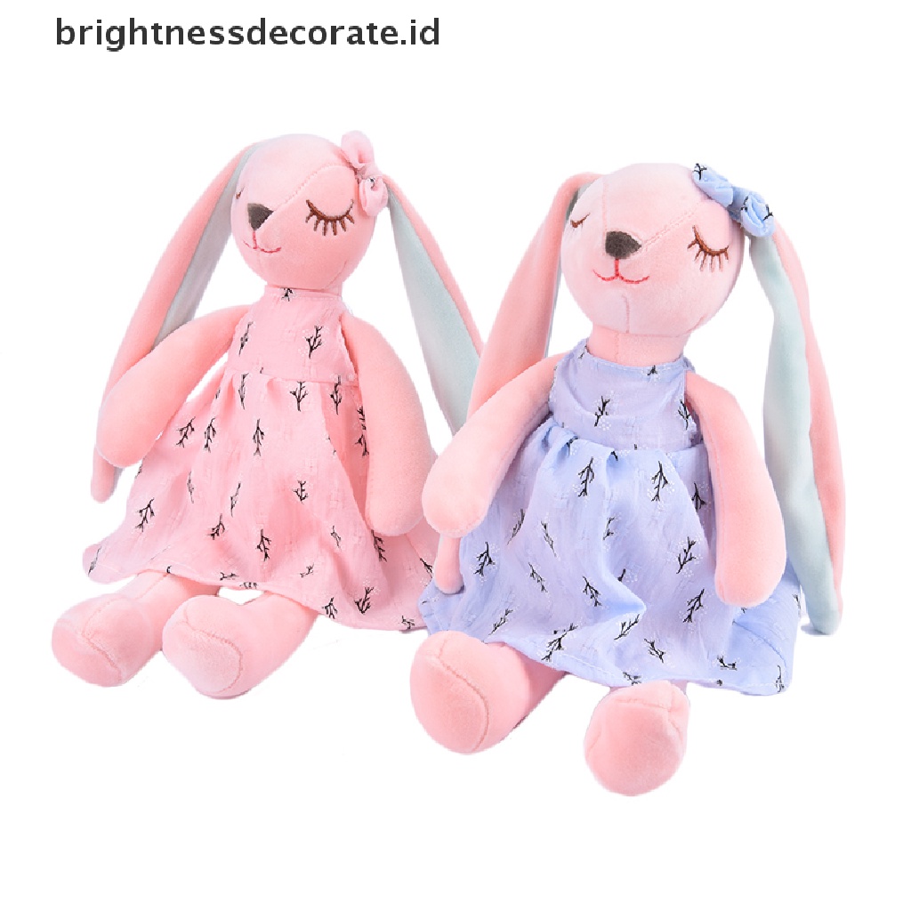 [Birth] Lucu Kartun Telinga Panjang Boneka Kelinci Rabbit Sleeping Mate Boneka Mainan Mewah [ID]