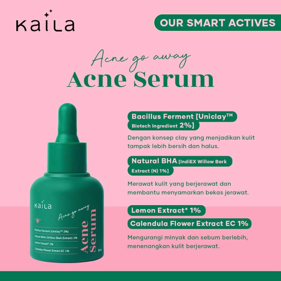 KAILA Acne Go Away - Acne Serum - 30ml