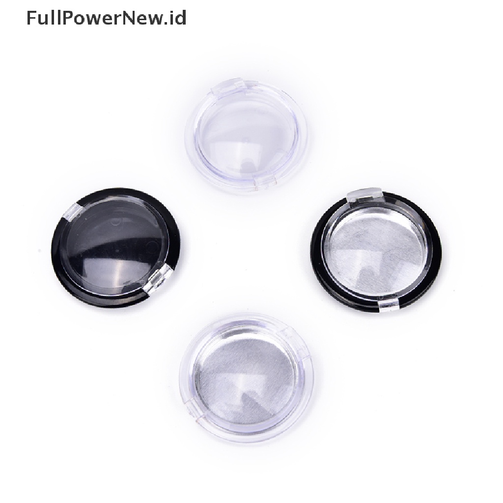 Power1/2pc Kosong Eyeshadow Case Palette Pans Magnet Bubuk Kosmetik Makeup DIY 5ml ID