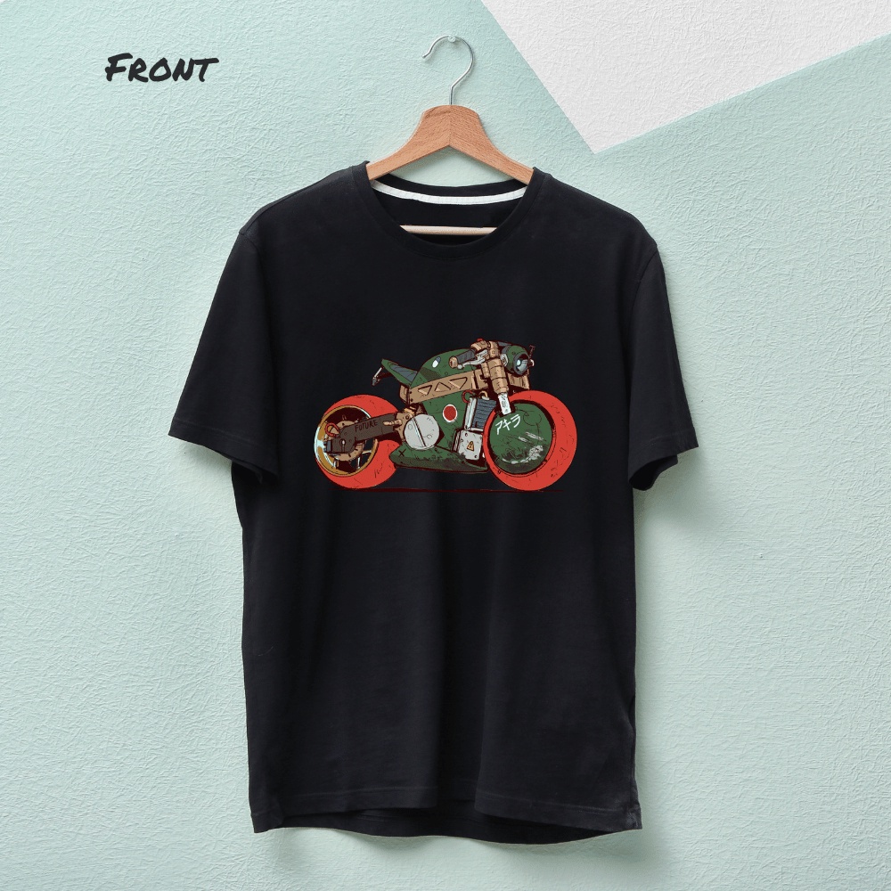 Kaos Pria Combed 30s Future Motorcycle