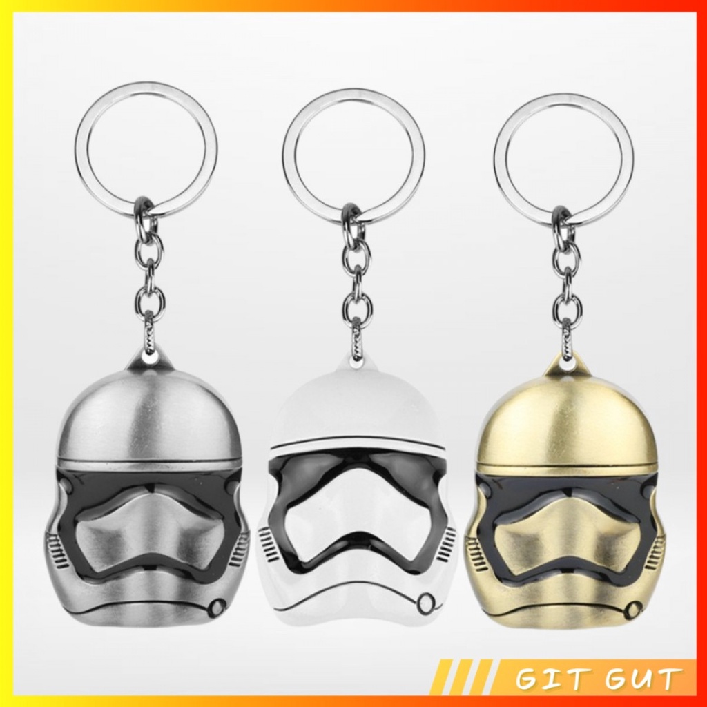 Keychain Gantungan Kunci Stormtrooper Mask Helmet Big Size