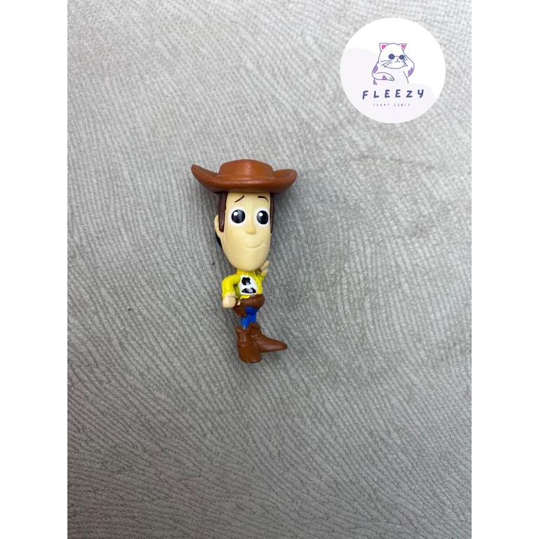 Fleezy - Woody Aksesoris Fleebitz Charm Gesper Sepatu Sandal Pin Charms Motif Angka Lucu Baru PVC Lu