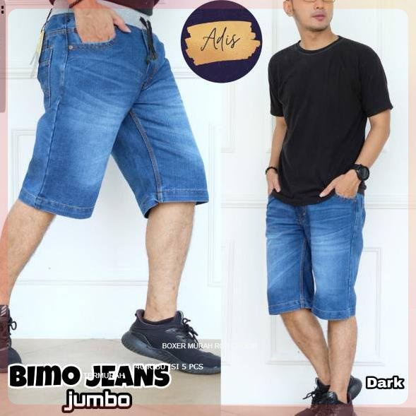 90rb isi 3 pcs Paket Ekslusif--CELANA PENDEK PRIA JEANS KOLOR RIP PINGGANG KARET // CELANA CHINOS LE