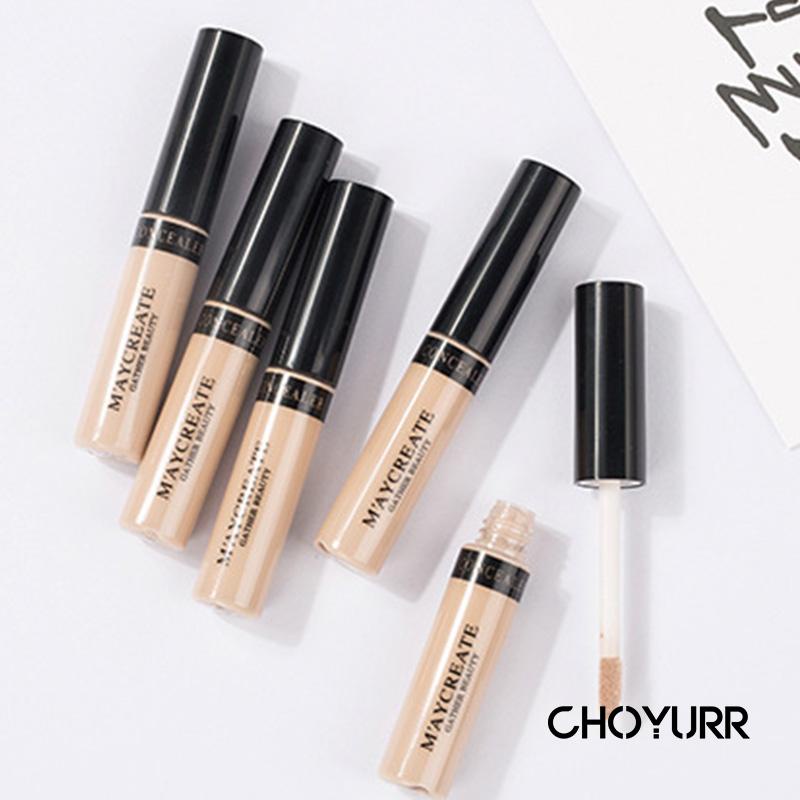 【COD】Cream Concealer Waterproof Full Cover Pores Dark Circles Oil-control Concealer Natural Color Lightweight Fit-CH