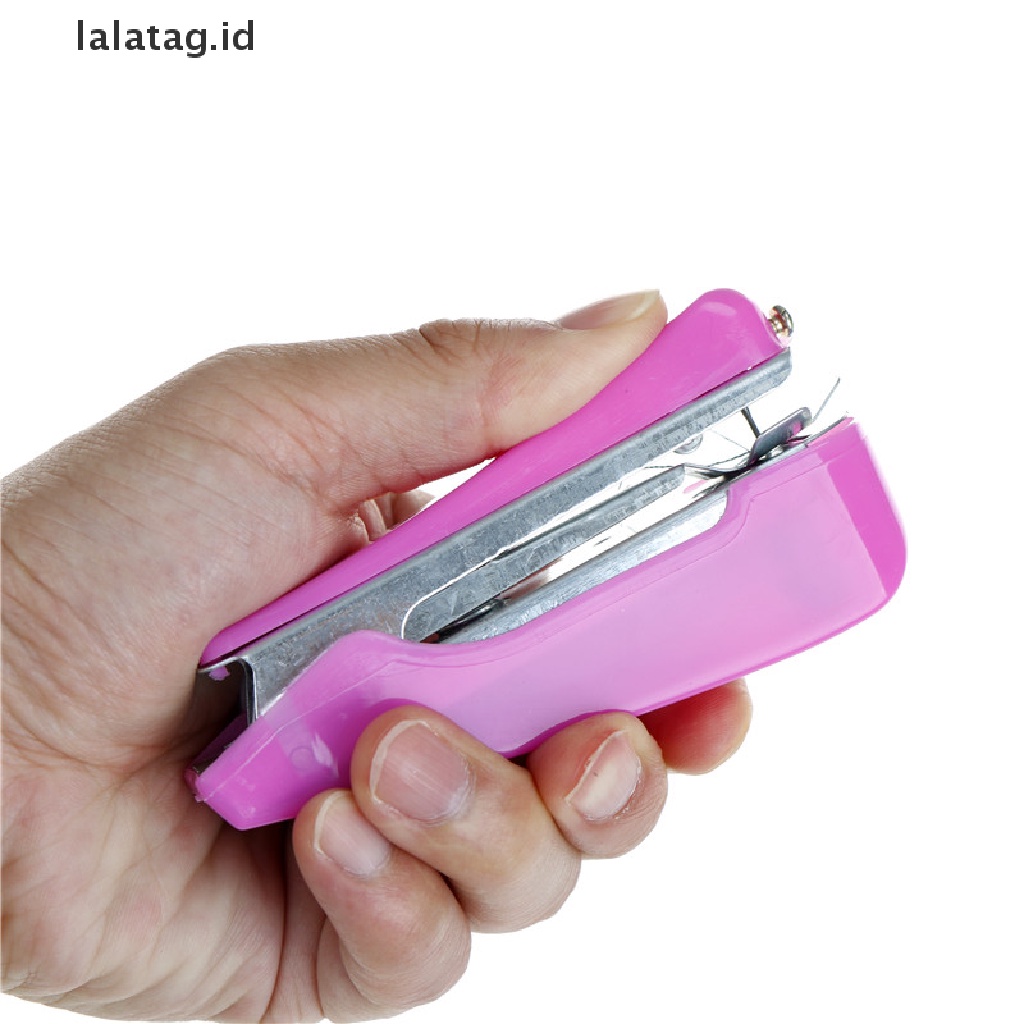 [lalatag] Lovely Cordless Hand held Mesin Jahit Baju Home Travel Use tools [ID]