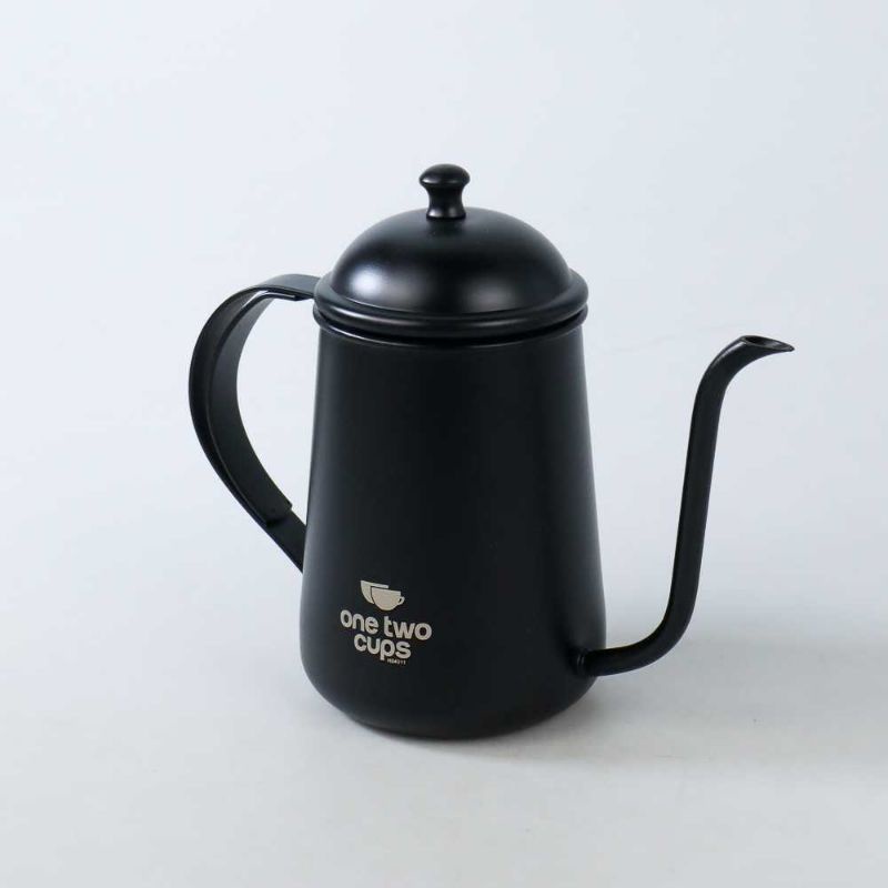 One Two Cups Coffee Maker Pot Drip Kettle Teko Kopi - HS4011 Hitam 650ml