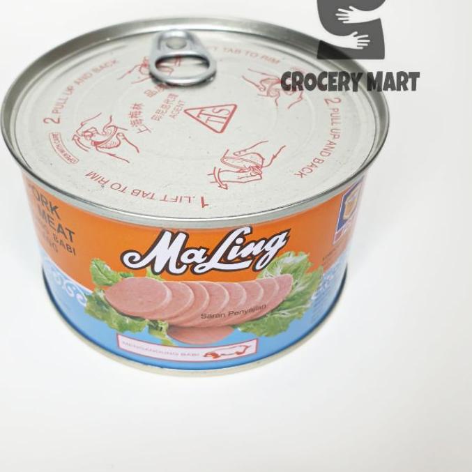 

PROMO HARI INI Ma Ling TTS Luncheon Pork Meat 397gram / Daging Ham Babi Maling Non Halal grosir