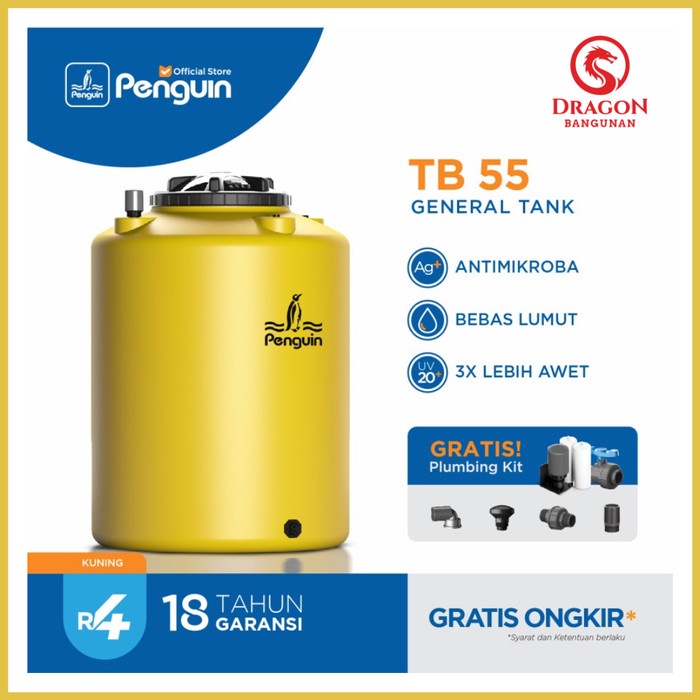 Toren Penguin Tb 55 / Toren Penguin 500 Liter / Tangki Air Penguin 500 Liter